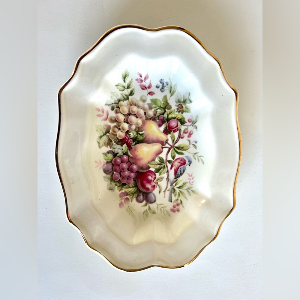🔥🔥Vintage Enoch 22k Wedgwood Tunstall Decorative Plate - Picture 4 of 4